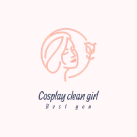 Cosplay clean girl